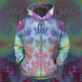 Rainbow Coast | Zip Up Hoodie | POLARIS