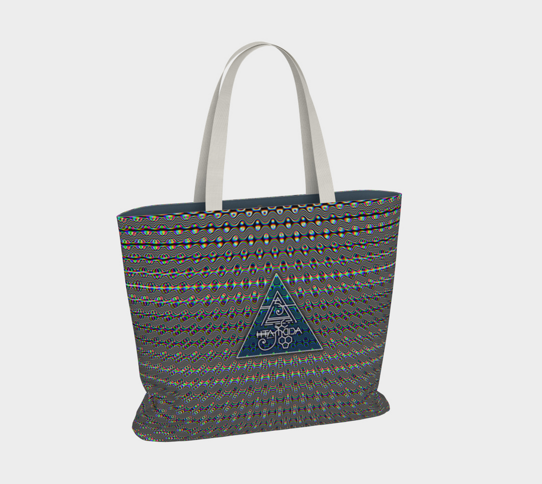 AcidMath Psych Waves | Tote Bage | PatternNerd