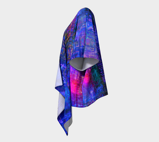 CHARAB SILK HABOTAI DRAPED KIMONO