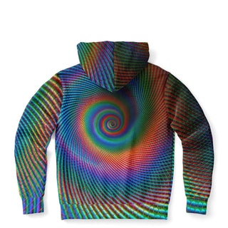PSY SPIRAL Fashion Zip-Up Hoodie