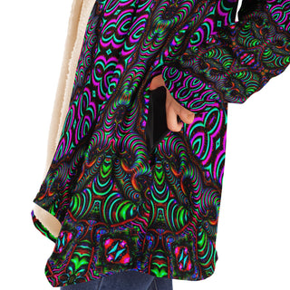 Cyber Stylin - Imran - Microfleece Cloak - AOP