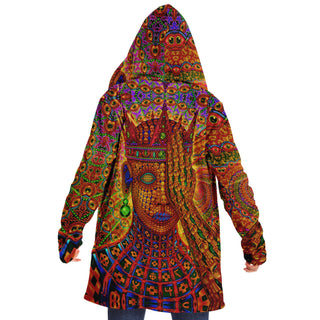 OVERCOOKED Microfleece Cloak - SALVIA DROID