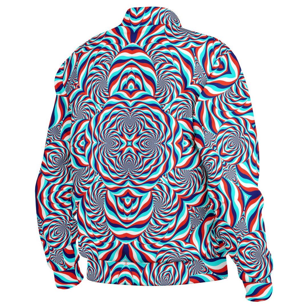 BLURRY VISIONS Baseball Jacket - ART DESIGN WORKS