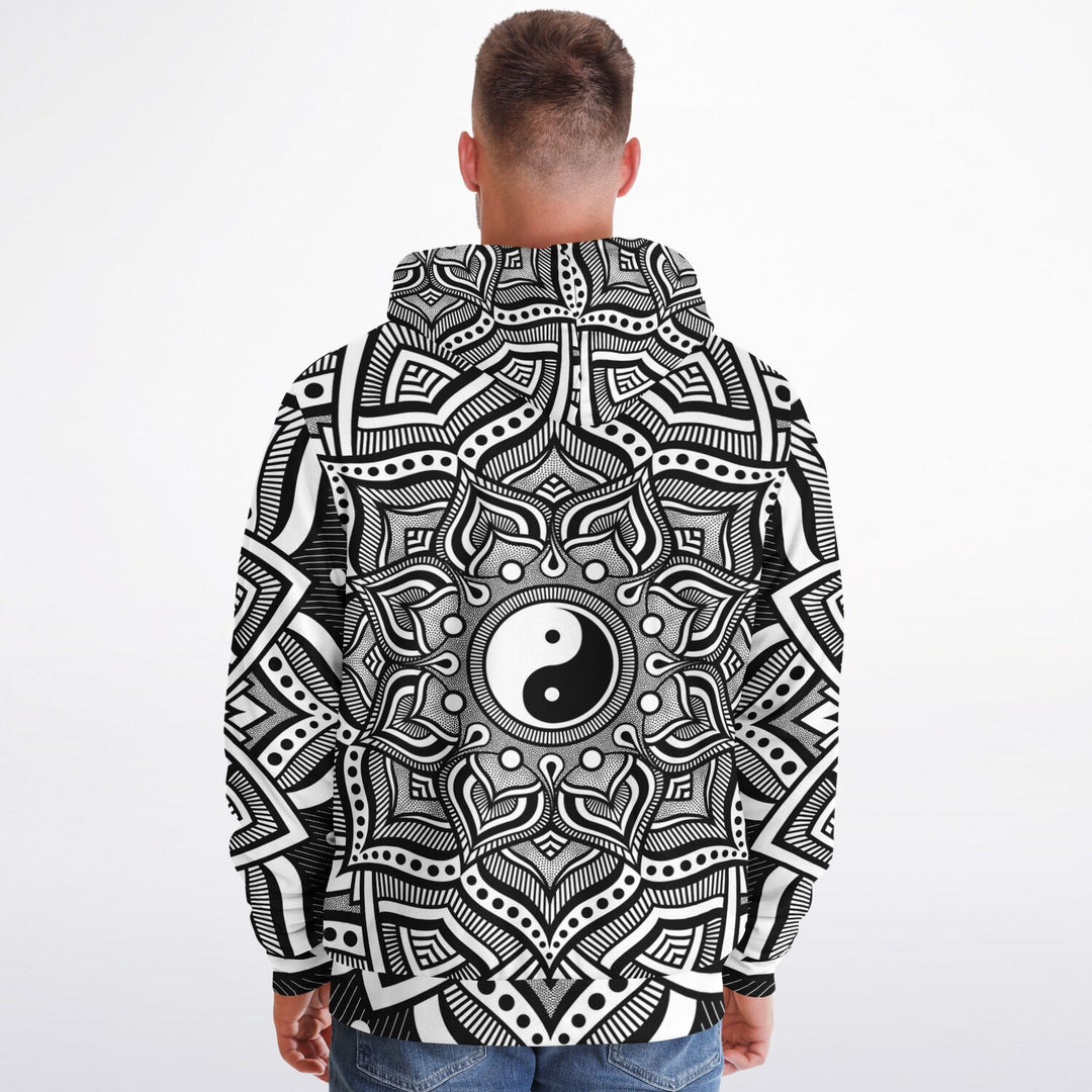 YIN YANG Microfleece Ziphoodie - BROCK SPRINGSTEAD