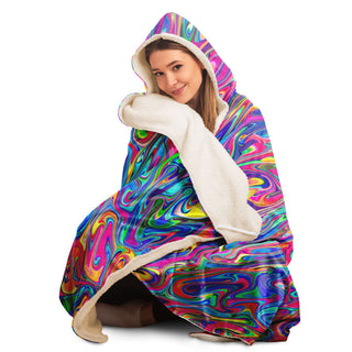 SPLASH Hooded Blanket - ART DESIGN WORKS