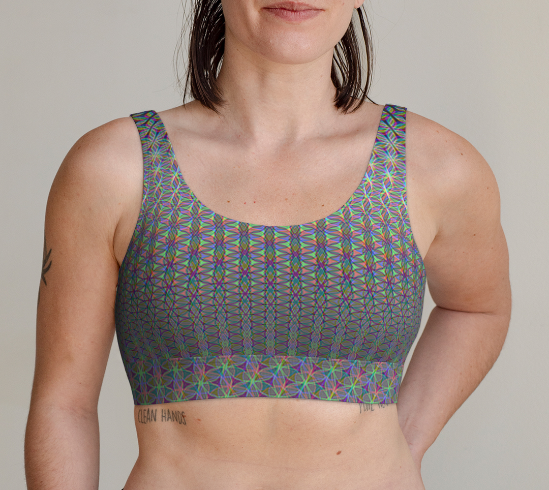 Flower of Life | Scoop Bralette | PatternNerd