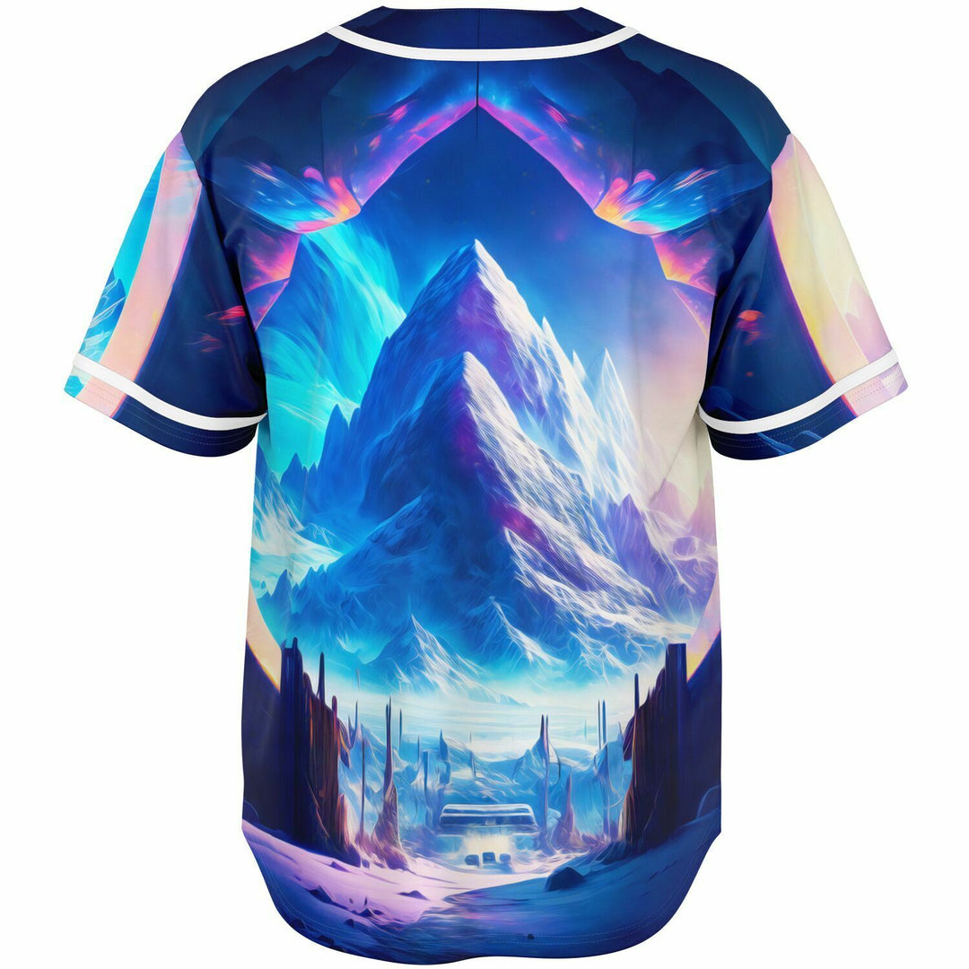 SNOW PORTAL Baseball Jersey - PSYCHEDELIC POUR HOUSE