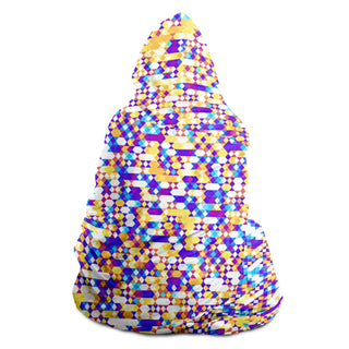 DOTS Hooded Blanket - ARTDESIGNWORKS