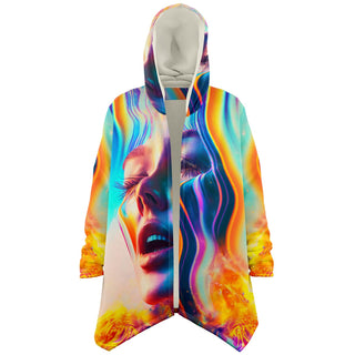 GODESS Microfleece Cloak | Psychedelic Pour House