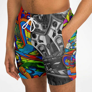 HOUSING Swim Trunks Men - SALVIA DROID