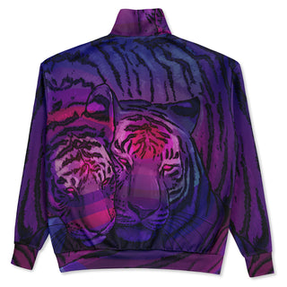 TIGER LOVE Heavyweight Oversized Quarter Zip Sweatshirt - PHAZED
