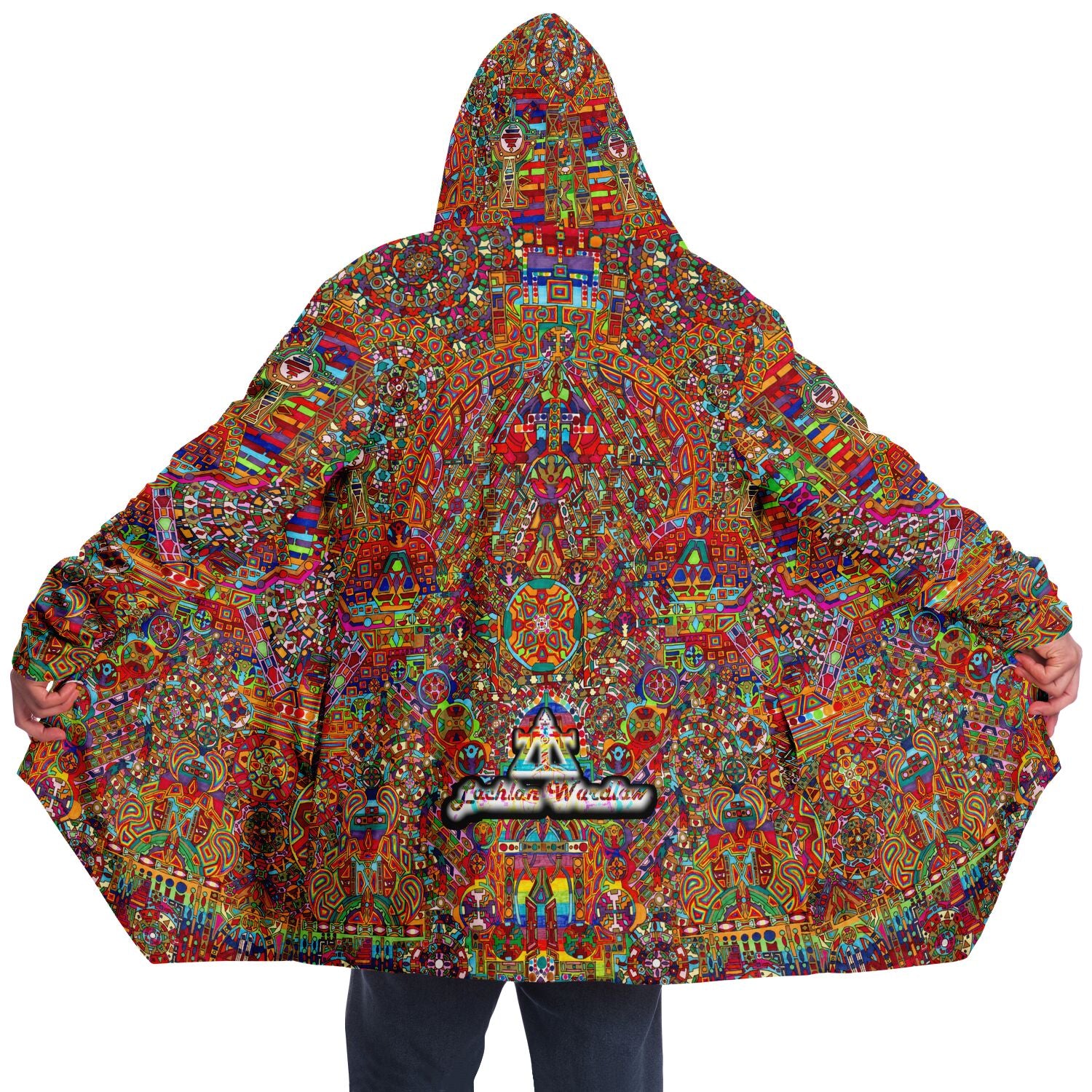 MANDALA Microfleece Cloak | LACHLAN WARDLAW