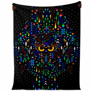 OWL Premium Microfleece Blanket