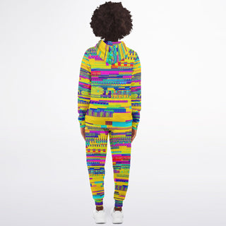 GLITCH SUBMARINE Fashion Ziphoodie & Jogger - AOP | ARTDESIGNWORKS