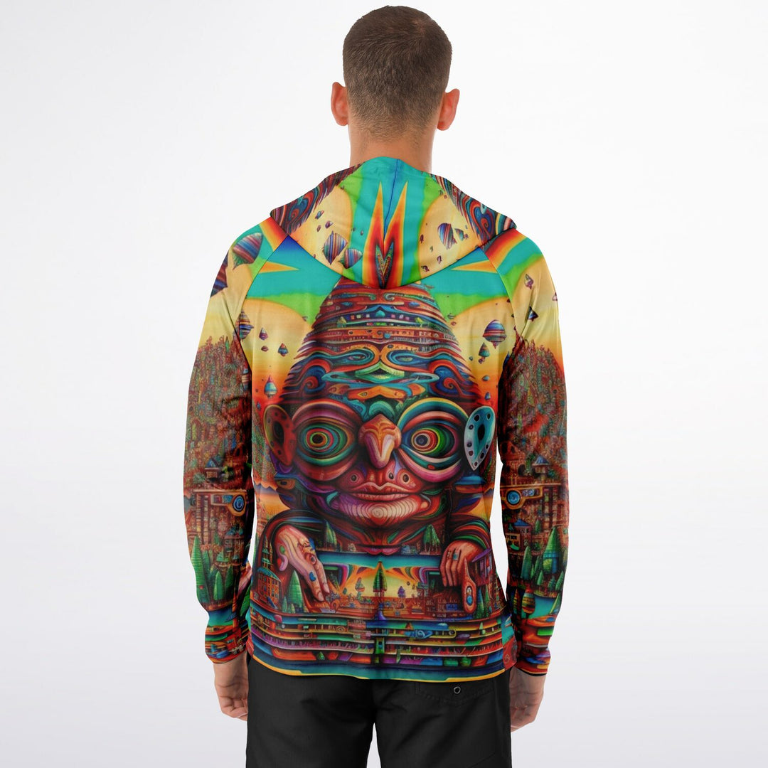 DMT ELF Men's Long Sleeve Hooded Performance Shirt