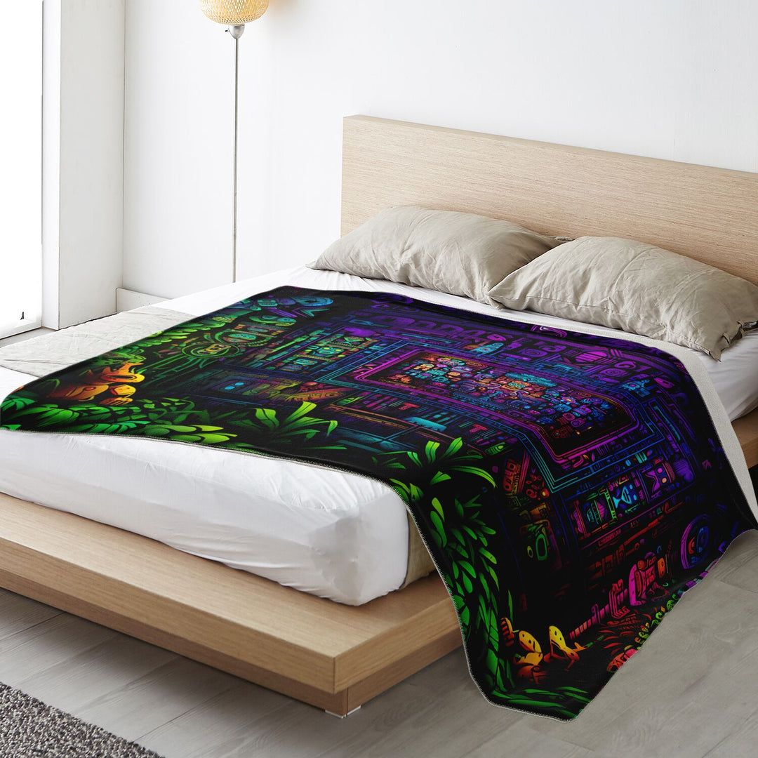 BARDO Premium Microfleece Blanket - AOP | ACIDMATH AI