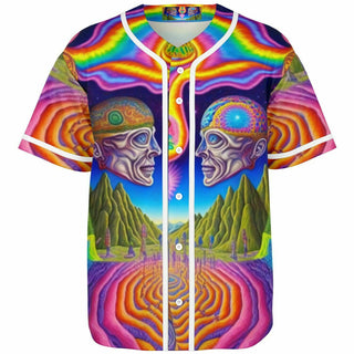 EGO DEATH Baseball Jersey - PSYCHEDELIC POUR HOUSE