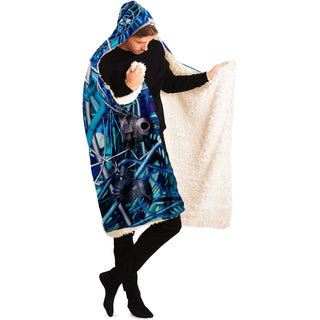 BLUE LAGOON Hooded Blanket - Light Wizard