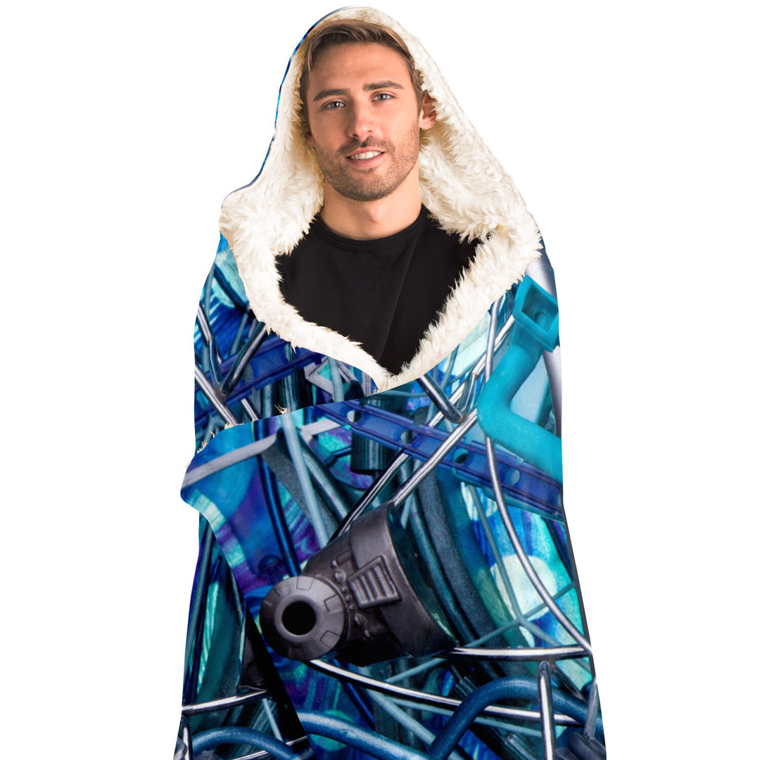 BLUE LAGOON Hooded Blanket - Light Wizard