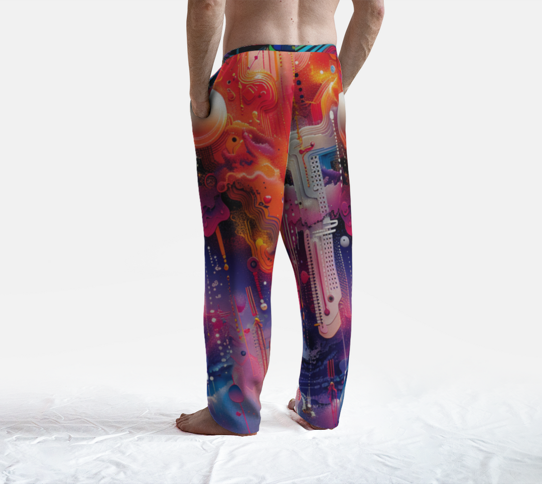 BLOOD LINES LOUNGE PANTS  | ACIDMATH AI