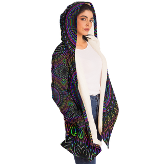 Galactic Gasoline - Imran Microfleece Cloak - AOP