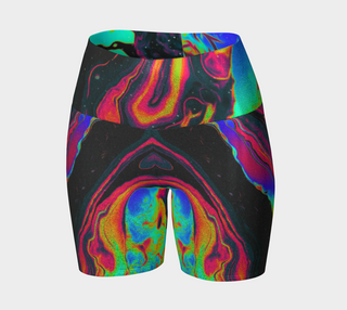 BATS IN THE ATTIC YOGA SHORTS | MALA VIDA