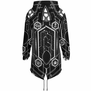 DEEP SPACE STUFF Heavyweight Elongated Hoodie - BROCK SPRINGSTEAD