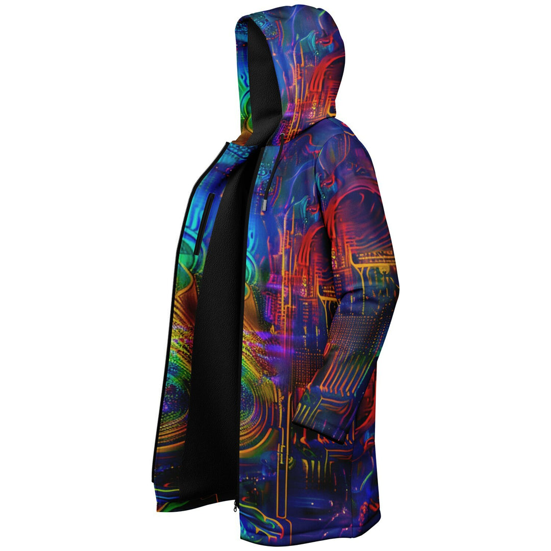 SYNTHESIS Zipper Cloak - ACIDMATH AI