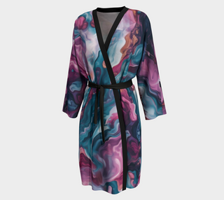 LIQUID L PEIGNOIR KIMONO