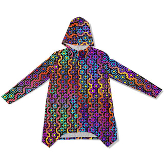 Rainbow Healing Heavyweight Elongated Cloak - Hakan Hisim