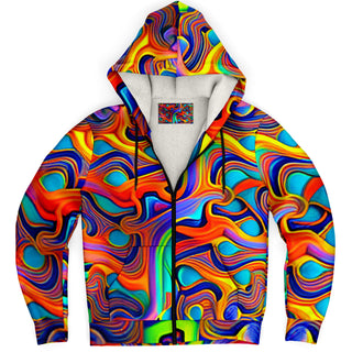SQUIGS Microfleece Ziphoodie - ACIDMATH AI