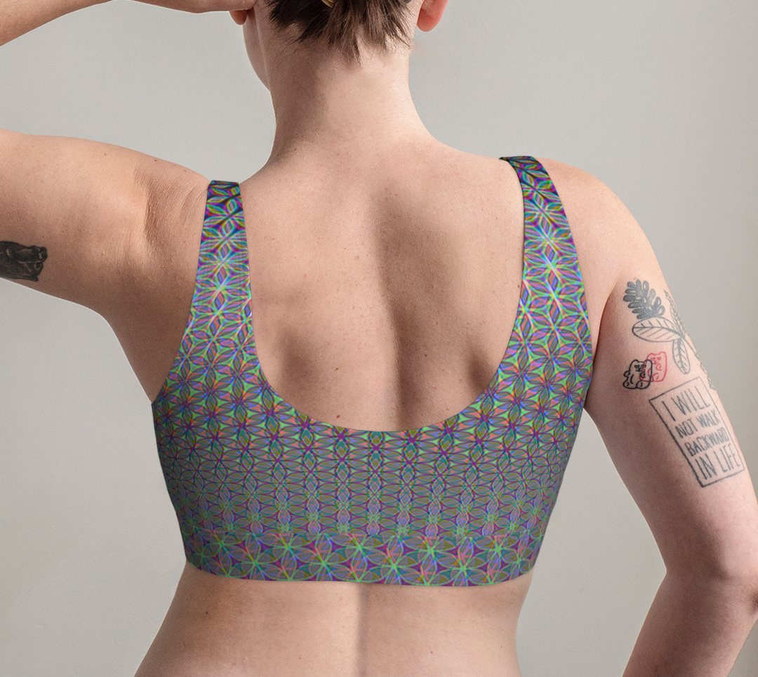 Flower of Life | Scoop Bralette | PatternNerd