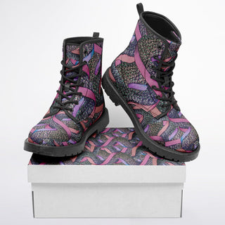 ETCHED SPIRALS City Strider Boots - James Fletcher