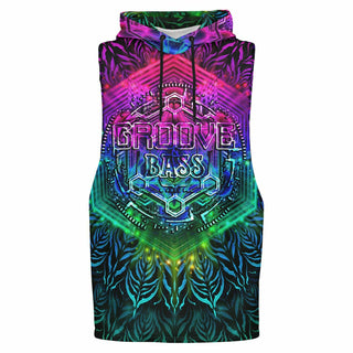 METATRONIC GNB Fashion Drop Armhole Hoodie - AOP