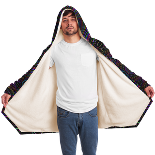 Galactic Gasoline - Imran Microfleece Cloak - AOP
