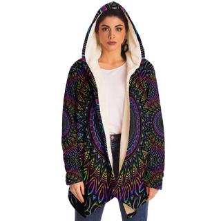 Galactic Gasoline - Imran Microfleece Cloak - AOP