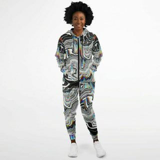 OIL SPILL Fashion Ziphoodie & Jogger - AOP | ARTDESIGNWORKS