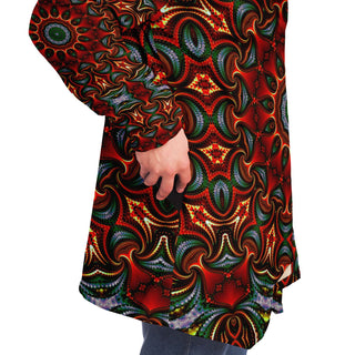 Hot Stuff Comin Thru - Imran - Microfleece Cloak - AOP
