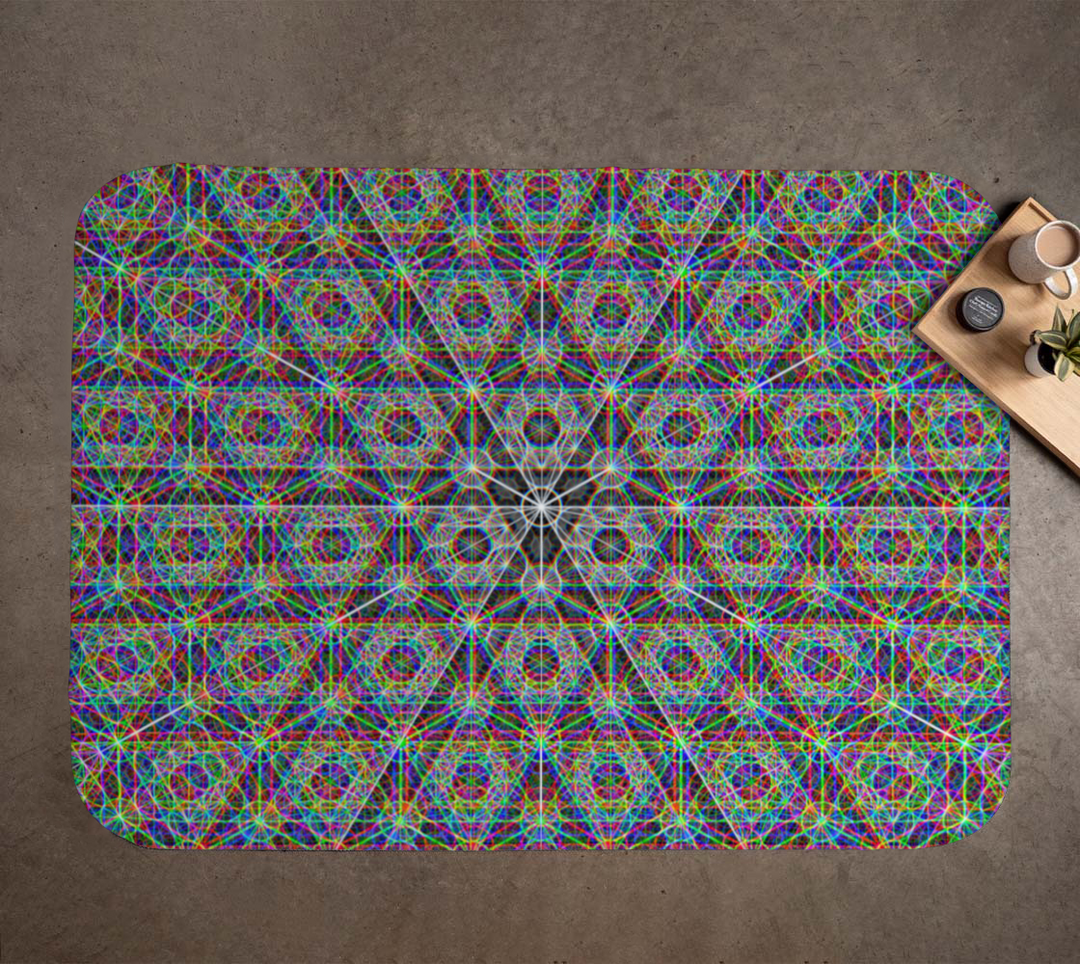 Metatrons Chromatic | Blanket | PatternNerd