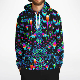MYSTIC MOVE CYAN Fashion Hoodie - TAS VISUALS