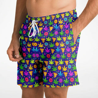 WEED iv Athletic Shorts - ART DESIGN WORKS