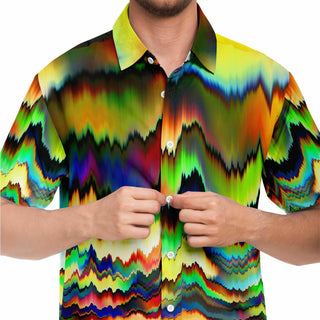 COLORS Short Sleeve Button Down Shirt - Robert Hruska
