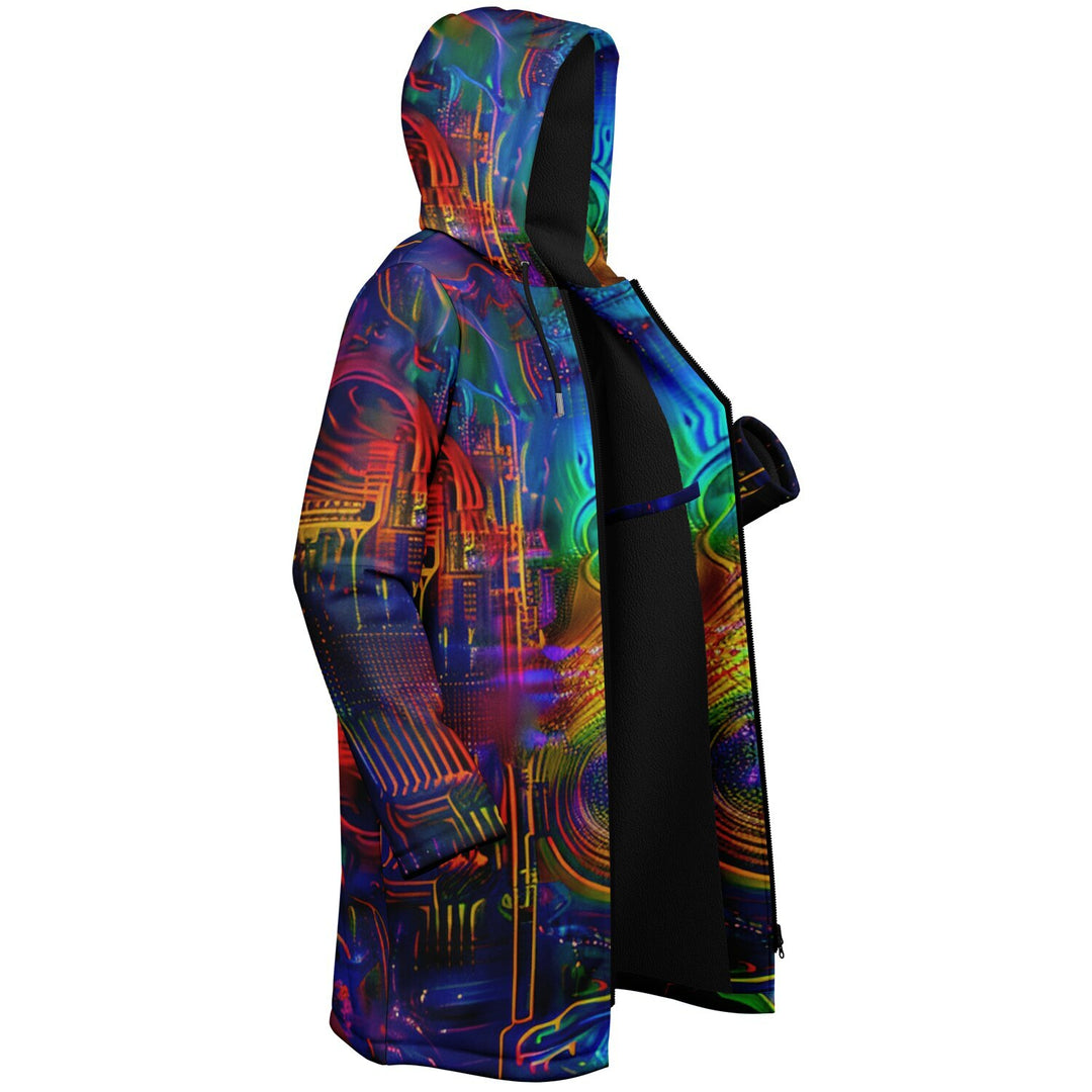 SYNTHESIS Zipper Cloak - ACIDMATH AI