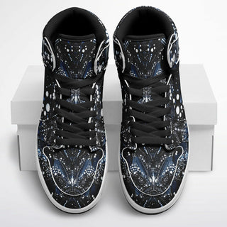 BLACK PRISIM Motion High Top Shoes - ACIDMATH AI