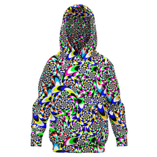 OPTICAL Athletic Kids Hoodie - AOP | ARTDESIGNWORKS