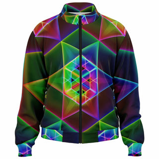 GEO NET Track Jacket - PSYCHEDELIC POUR HOUSE