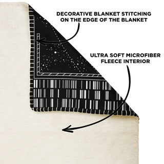 NERVOUS OSI Premium Microfleece Blanket -BROCK SPRINGSTEAD