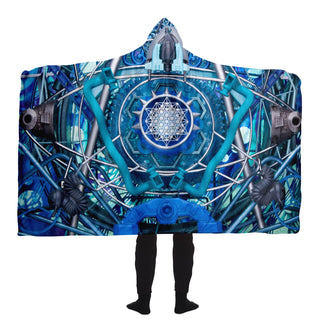 BLUE LAGOON Hooded Blanket - Light Wizard