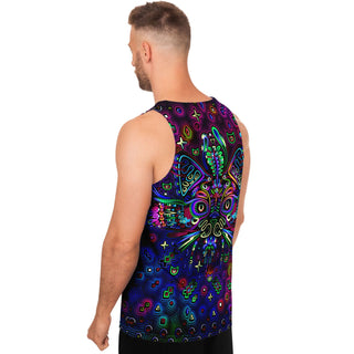 TRIPPY CAT Unisex Tank Top - TAS