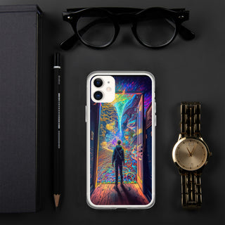 WONDERLAND Clear Case for iPhone | ACIDMATH AI